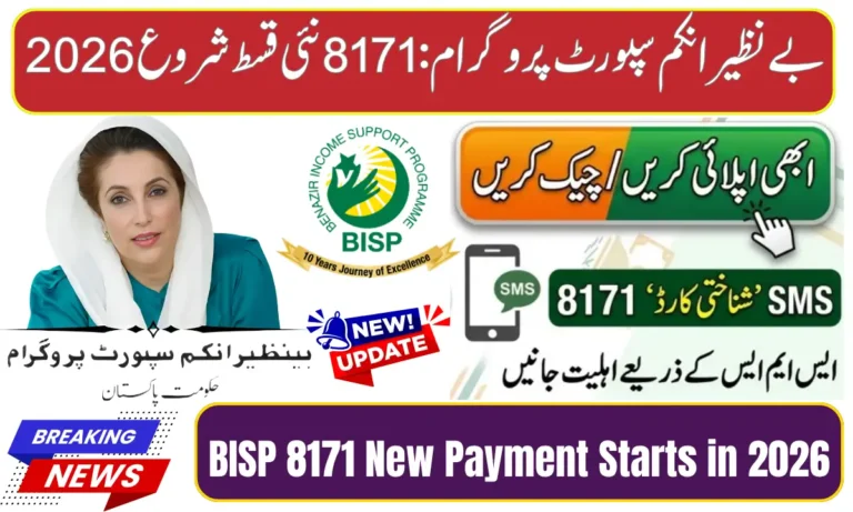 BISP 8171 New Payment Starts in 2026