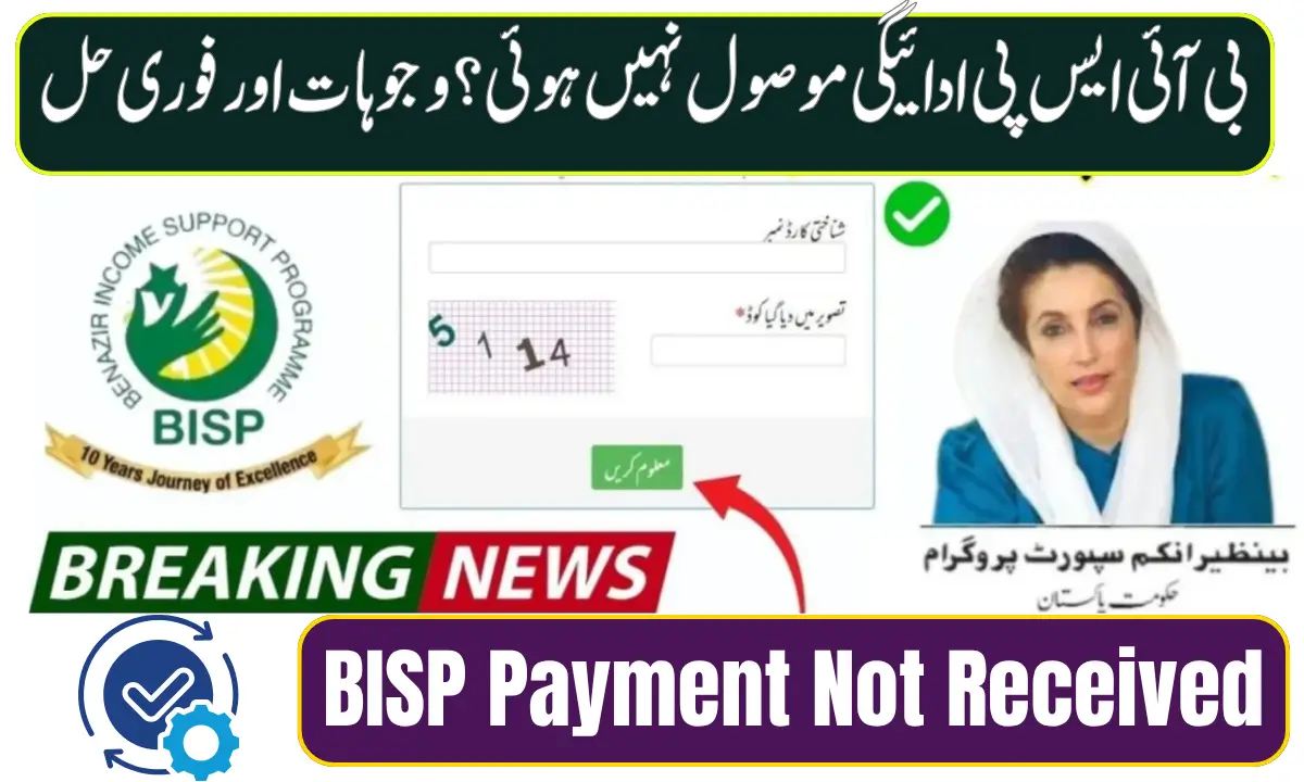 BISP Payment Not Received