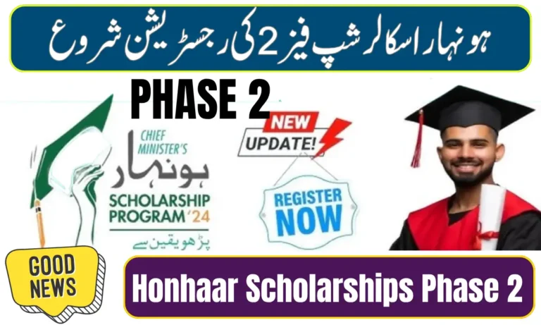 CM Punjab Honhaar Scholarships Phase 2