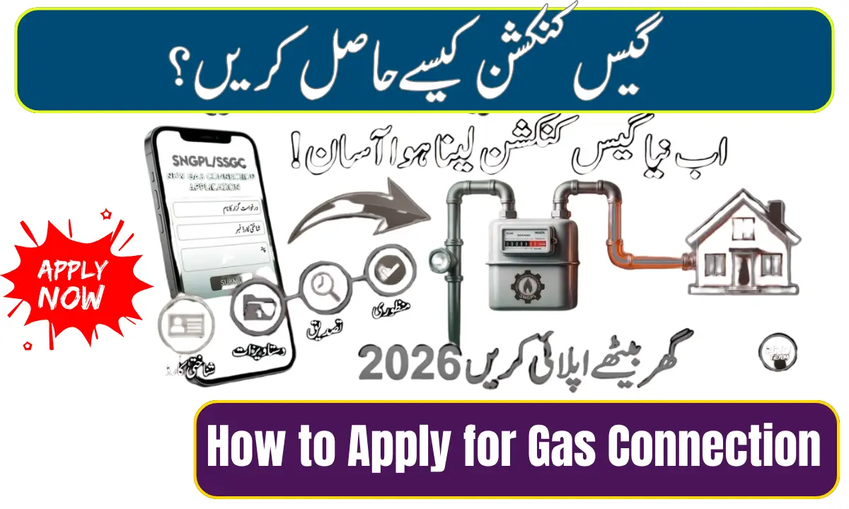 How to Apply for Gas Connection in Pakistan